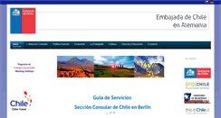 Desktop Screenshot of echile.de
